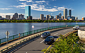 Boston Verkehr von Cambridge, Boston, Massachusetts, Neuengland, Vereinigte Staaten von Amerika, Nordamerika