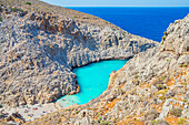 Seitan Limania Strand, Chania, Kreta, Griechische Inseln, Griechenland, Europa
