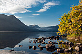 Morgenlicht, Ullswater, Lake-District-Nationalpark, UNESCO-Welterbestätte, Cumbria, England, Vereinigtes Königreich, Europa