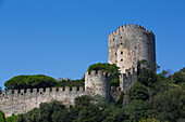 Rumeli Festung, an der Bosporusstraße, Istanbul, Türkei, Europa