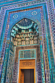 Kutlug Oko-Mausoleum, Schah-I-Zinda, UNESCO-Welterbe, Samarkand, Usbekistan, Zentralasien, Asien