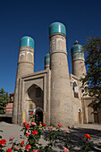 Chor Minor Madrasa, UNESCO-Weltkulturerbe, Buchara, Usbekistan, Zentralasien, Asien