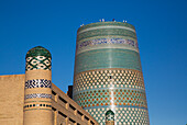 Kalta Minarett, Ichon Qala (Itchan Kala), UNESCO-Weltkulturerbe, Chiwa, Usbekistan, Zentralasien, Asien