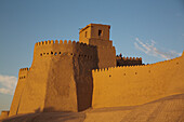 Fortress Wall, Ichon Qala (Itchan Kala), UNESCO World Heritage Site, Khiva, Uzbekistan, Central Asia, Asia