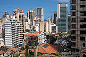 Alte und neue Gebäude in Beirut, Libanon, Naher Osten