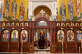 Easter Week celebration in Saint Paul Melkite (Greek Catholic) Cathedral, Harissa, Lebanon, Middle East