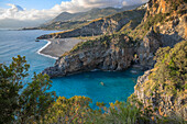 San Nicola Arcella, Riviera dei Cedri, province of Cosenza, Calabria, Italy, Europe. The beach of Arcomagno