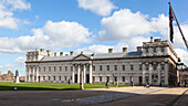 One of the buidings of the Old Royal Naval College, Greenwich, London, Great Britain, UK