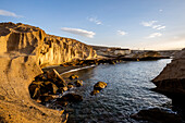 Spain,Canary Islands,Tenerife,Santa Cruz de Tenerife,natural formation of volcanic tuff in San Miguel de Tajao