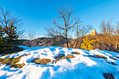 Oramala castle (Oltrepo Pavese, Val di Nizza, Province of Pavia, Apennines, Lombardy, Italy)