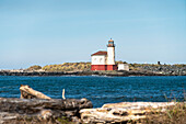 Coquille River-Leuchtturm. Bandon, Landkreis Coos, Oregon, USA.