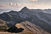 Cefalone Peak in a hot summer afternoon - Abruzzo - Italy
