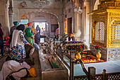 Interior of golden temple, Amritsar, Punjab, India