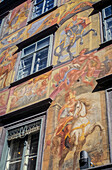 Gemalte Haus, bemaltes Haus, in der Herrengasse, Graz, Österreich