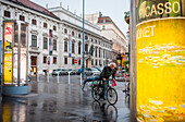 Street scene, in Augustinerstraße,Vienna, Austria, Europe