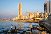 Selfie, Corniche, Beirut, Lebanon