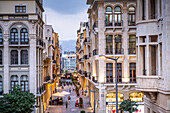 Straße El Moutran, Stadtzentrum, Beirut, Libanon