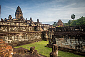 Bakong-Tempel (Roluos-Gruppe), Archäologischer Park von Angkor, Siem Reap, Kambodscha