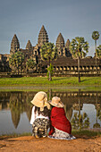 Touristen, Angkor Wat, Siem Reap, Kambodscha