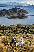 Wulaia-Bucht, auch Caleta Wulaia genannt, Insel Navarino, Feuerland, Patagonien, Chile