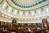 National Library of Ireland. The Reading Room. The building was designed by Thomas Newenham Deane, Dublin, Ireland