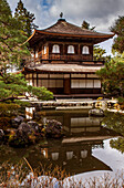 Silberner Pavillon, im Ginkaku ji-Tempel, Kyoto, Kansai, Japan