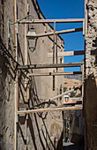 Street in ruins, close Talaa Kebira, medina, Fez.Morocco