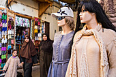 Street scene, medina, Andalusian quarter, Fez.Morocco