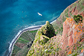 Landschaft vom Miradouro do Cabo Girao aus, Madeira, Portugal