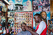 Barbers shop, Dakar, Senegal