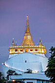 Wat Saket Tempel, am Goldenen Berg, Bangkok, Thailand