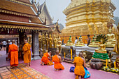 Wat Phra That Doi Suthep-Tempel in Chiang Mai, Thailand