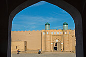 Main gate of Kuhna Ark, Execution Square, Khiva, Uzbekistan