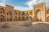 Courtyard of Qutlug Murod Inoq medressa, Khiva, Uzbekistan