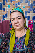 Uzbek Woman, Samarkand, Uzbekistan