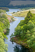 Peny Garreg reservoir at Elan Valley, Powys, Wales