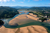 Urdaibai estuary Biosphere Reserve, estuary of the Oka River, Gernika-Lumo region, Biscay Province, Basque Country, Spain
