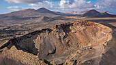 Ruta de Los Volcanes, Timanfaya National Park, Lanzarote, Canary Islands, Spain