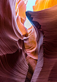 Ein Besuch des Lower Antelope Canyon, Page, Arizona, Nordamerika, USA