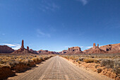 USA, Utah, Valley of the Gods: offroad driving at night in the Valley of the Gods