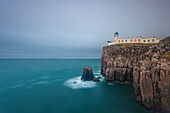 Neist Point Leuchtturm, Isle of Skye, Innere Hebriden, Schottland, Europa