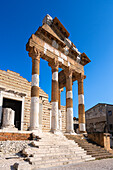 Brescia Capitolium area in Brescia city, Lombardy district in Italy.