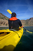 Kayaking in the Sea of Cortez, Baja California, Mexico