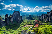 Ortdhodox monastery in Meteora near Kalambaka, Trikala, Thessaly, Greece