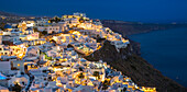 Night view of Firostefani, Santorini, Cyclades Islands, Greece