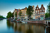 Keizersgracht canal, Amsterdam, North Holland, Netherlands