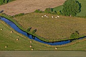 Das Risle-Tal, la vieille-lyre, eure, normandie, frankreich