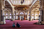 Inside the el mina mosque, hurghada, egypt, africa