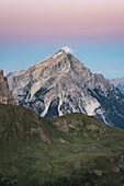 Antelao, der höchste Berg der Cadore Dolomiti, in Dolomiti Bellunesi, Belluno, Venetien, Italien