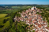 Flavigny sur ozerain, (21) cote-d'or, burgundy, france